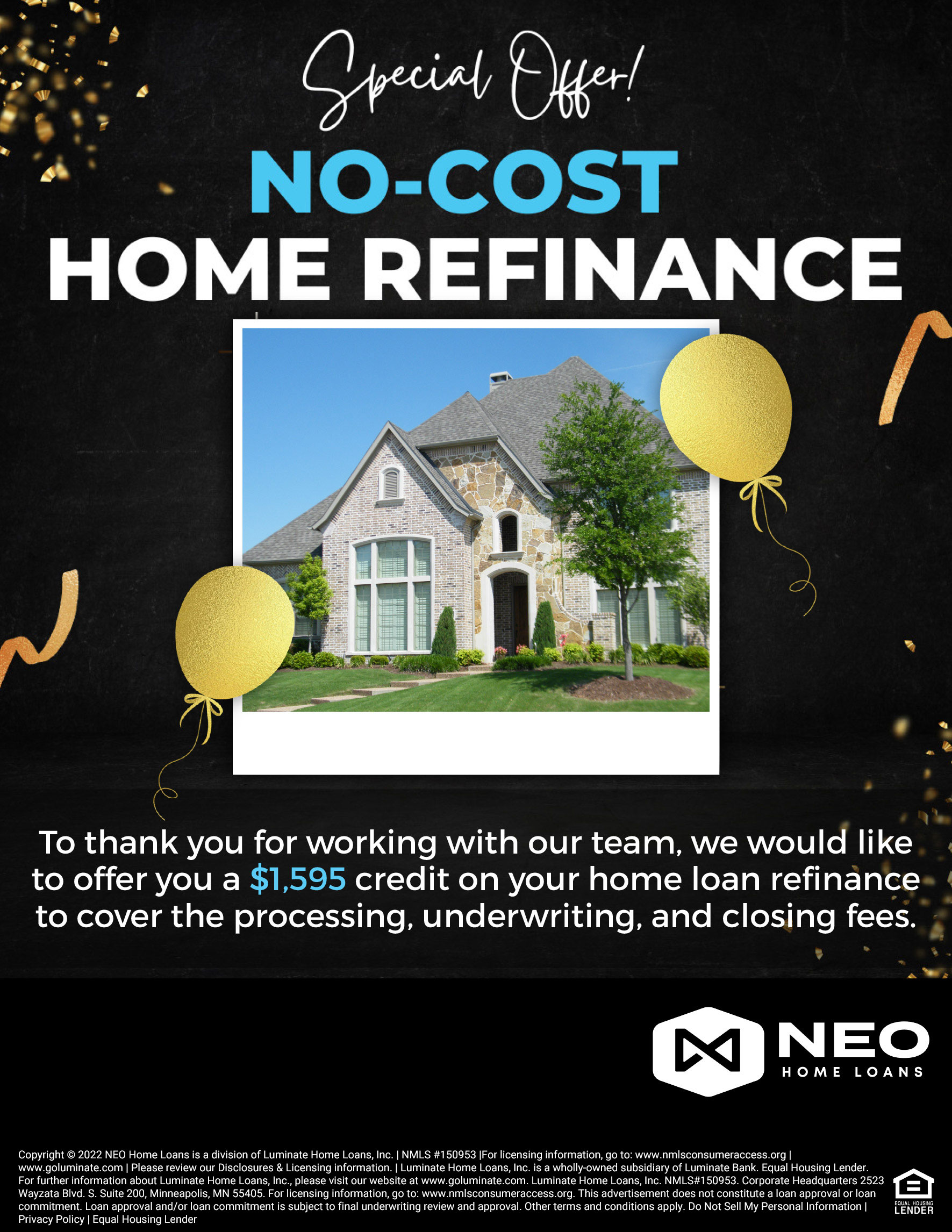 No Cost Home Refinance